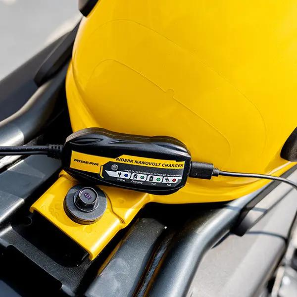 Riderr Nanovolt Charger FREE UK Delivery, FREE 365 Day Returns | Moto Central