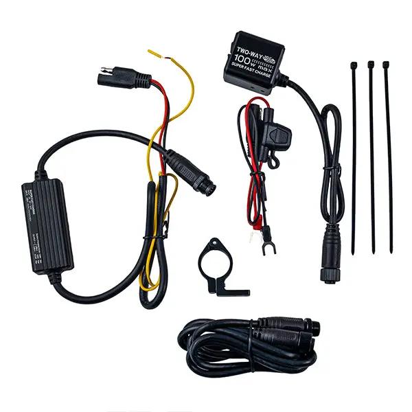 Riderr Twinvolt Charger FREE UK Delivery, FREE 365 Day Returns | Moto Central