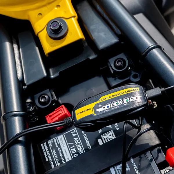 Riderr Nanovolt Charger FREE UK Delivery, FREE 365 Day Returns | Moto Central