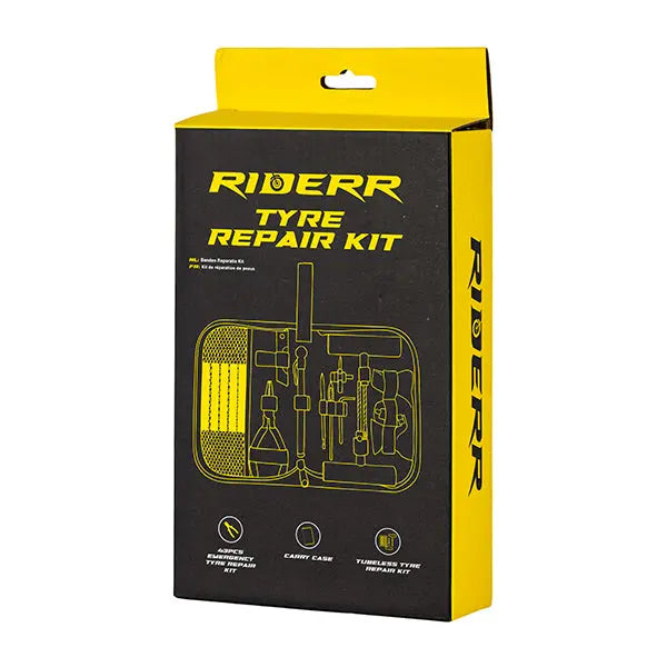 Riderr Tyre Repair Kit FREE UK Delivery, FREE 365 Day Returns | Moto Central