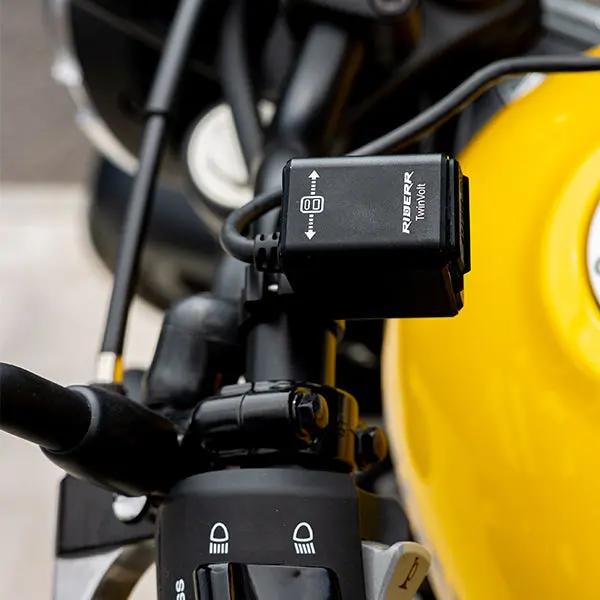 Riderr Twinvolt Charger FREE UK Delivery, FREE 365 Day Returns | Moto Central