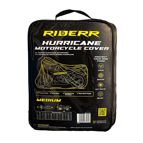 Riderr Hurricane Cover FREE UK Delivery, FREE 365 Day Returns | Moto Central