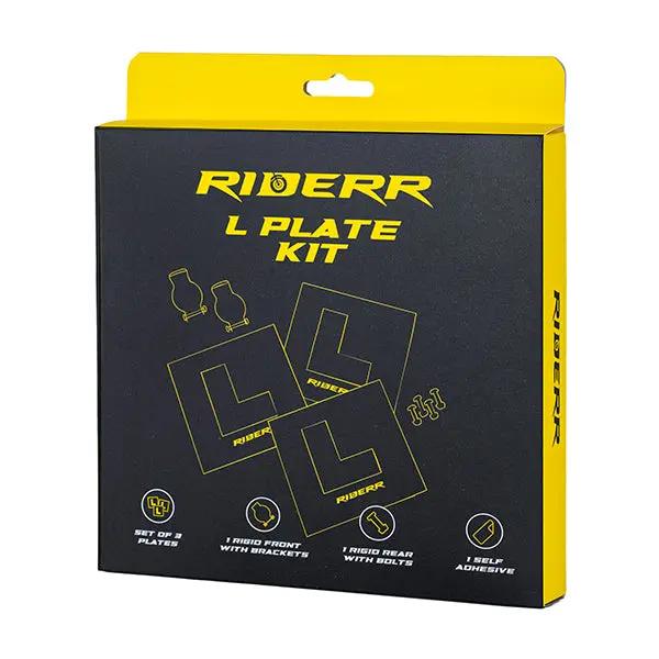 Riderr L Plate Kit FREE UK Delivery, FREE 365 Day Returns | Moto Central