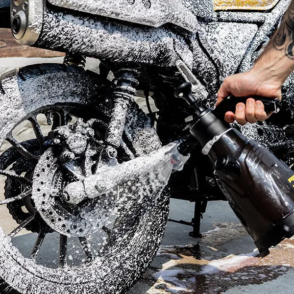 Riderr Snow Foam Bottle FREE UK Delivery, FREE 365 Day Returns | Moto Central