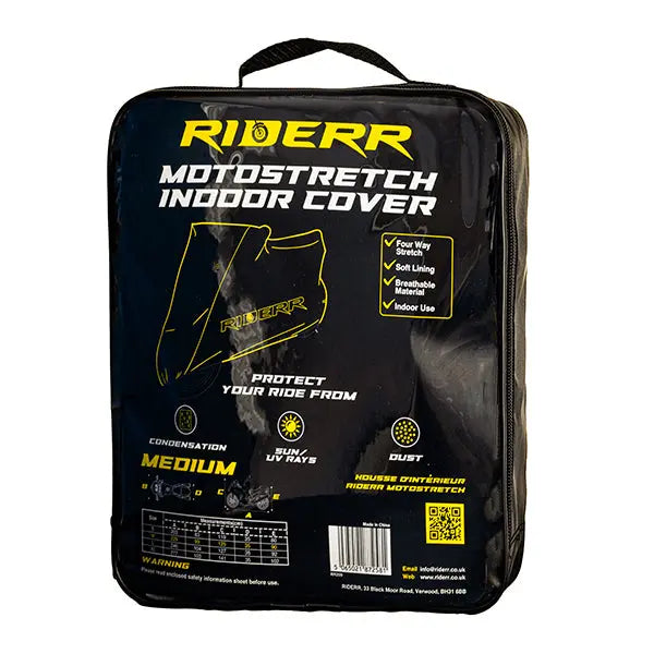 Riderr Motostretch Indoor Cover FREE UK Delivery, FREE 365 Day Returns | Moto Central