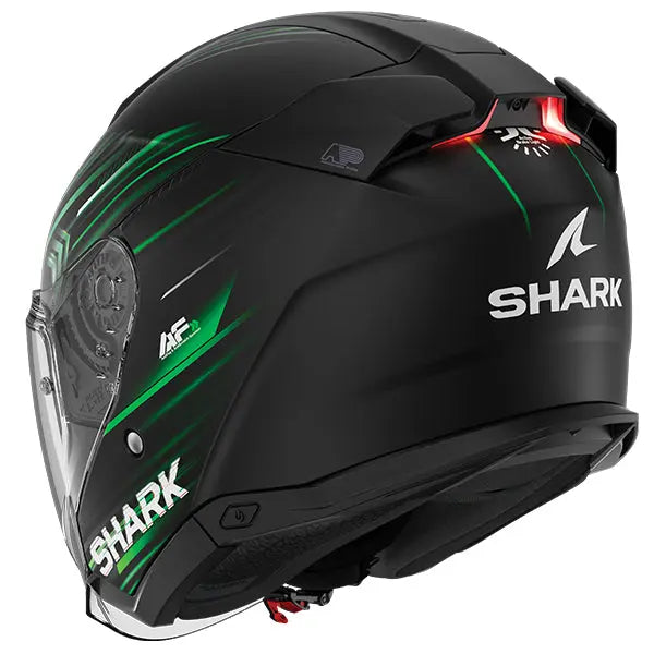 Shark Skwal i3 Jet Light-Blur Black / Green FREE UK Delivery, FREE 365 Day Returns | Moto Central