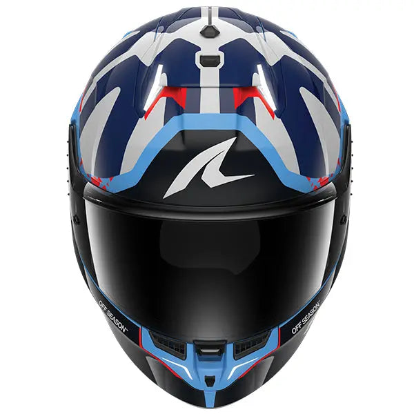 Shark Skwal i3 Fernandez Black / Blue / White FREE UK Delivery, FREE 365 Day Returns | Moto Central