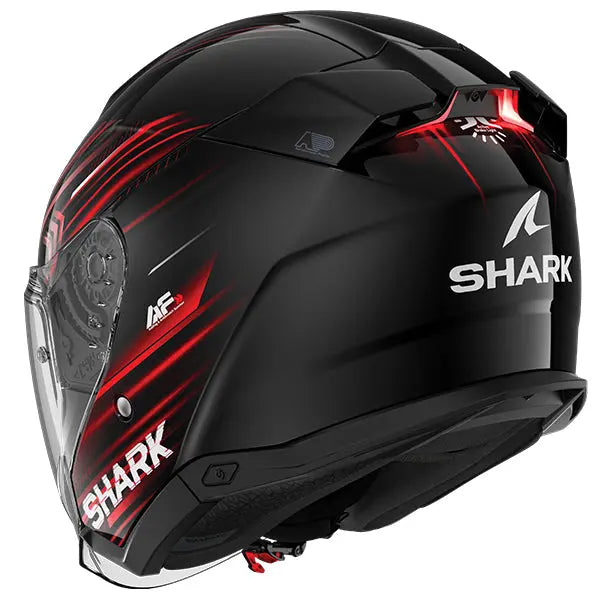 Shark Skwal i3 Jet Light-Blur Black / Red FREE UK Delivery, FREE 365 Day Returns | Moto Central