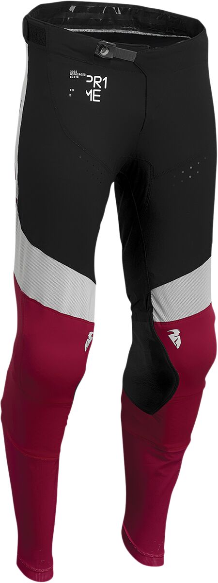 Thor Prime Strike Trouser White / Maroon