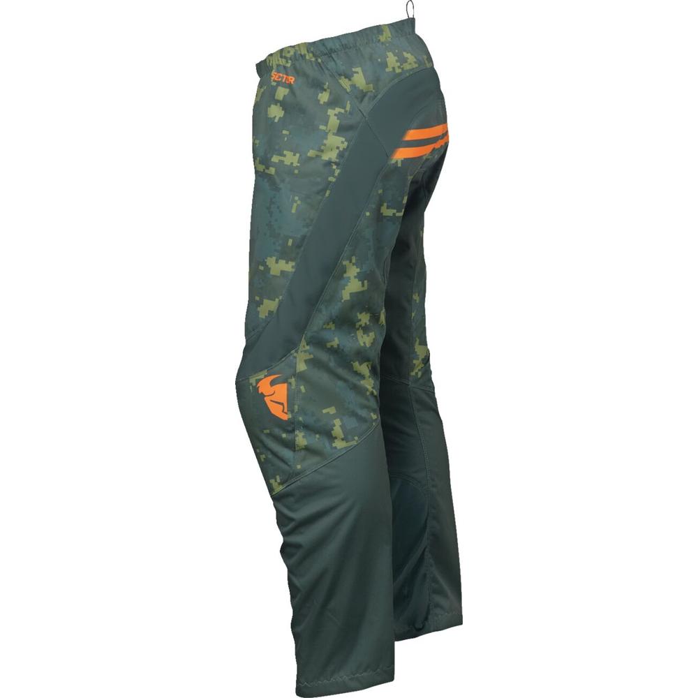 Thor Sector DIGI Youth Trouser Grey / Green