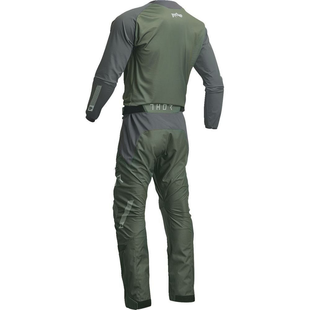 Thor Terrain Jersey Army Green / Charcoal