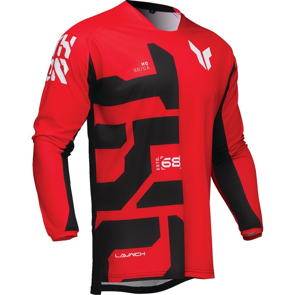 Thor Launchmode Forge Jersey Red