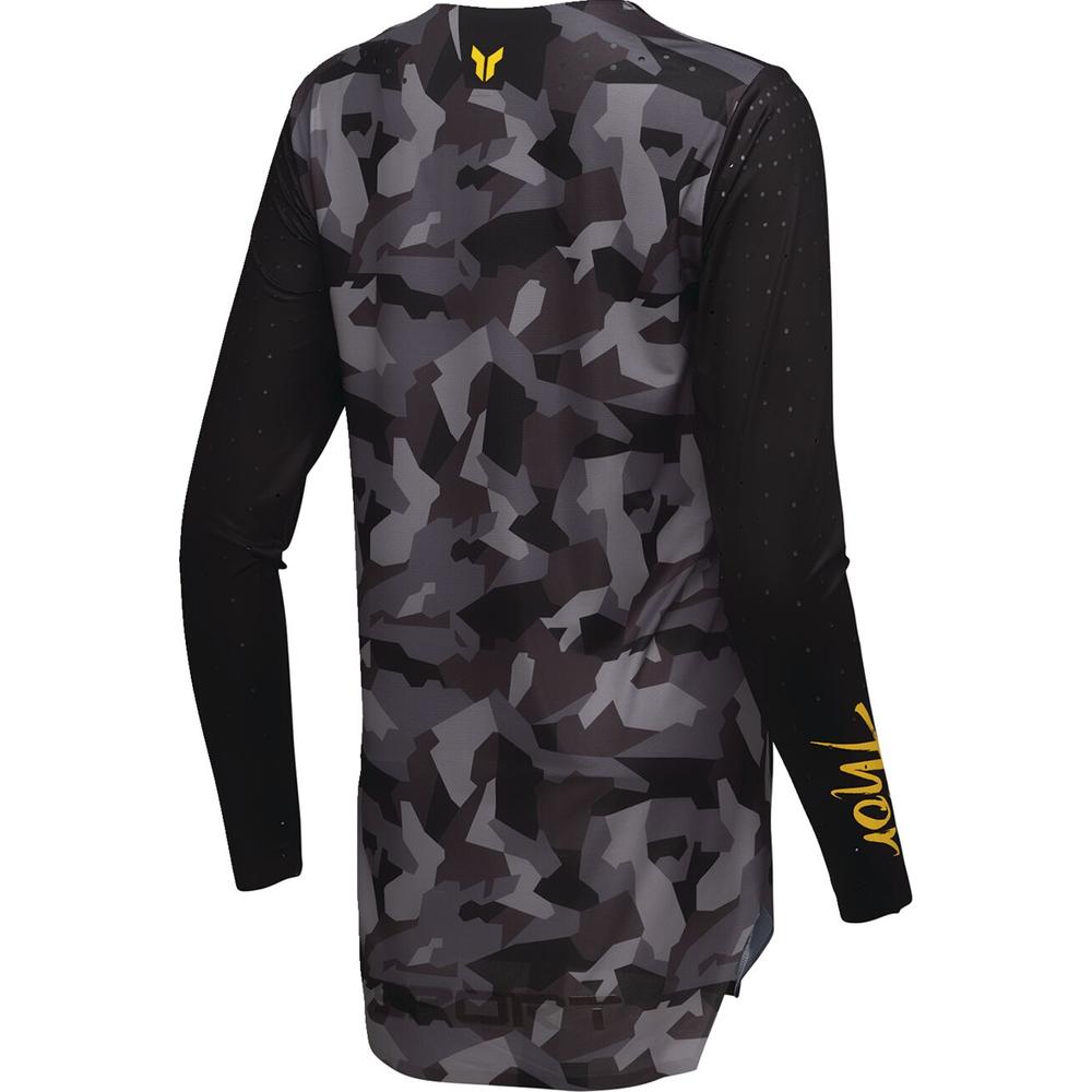 Thor Sportmode Shadow Ladies Jersey Black / Grey