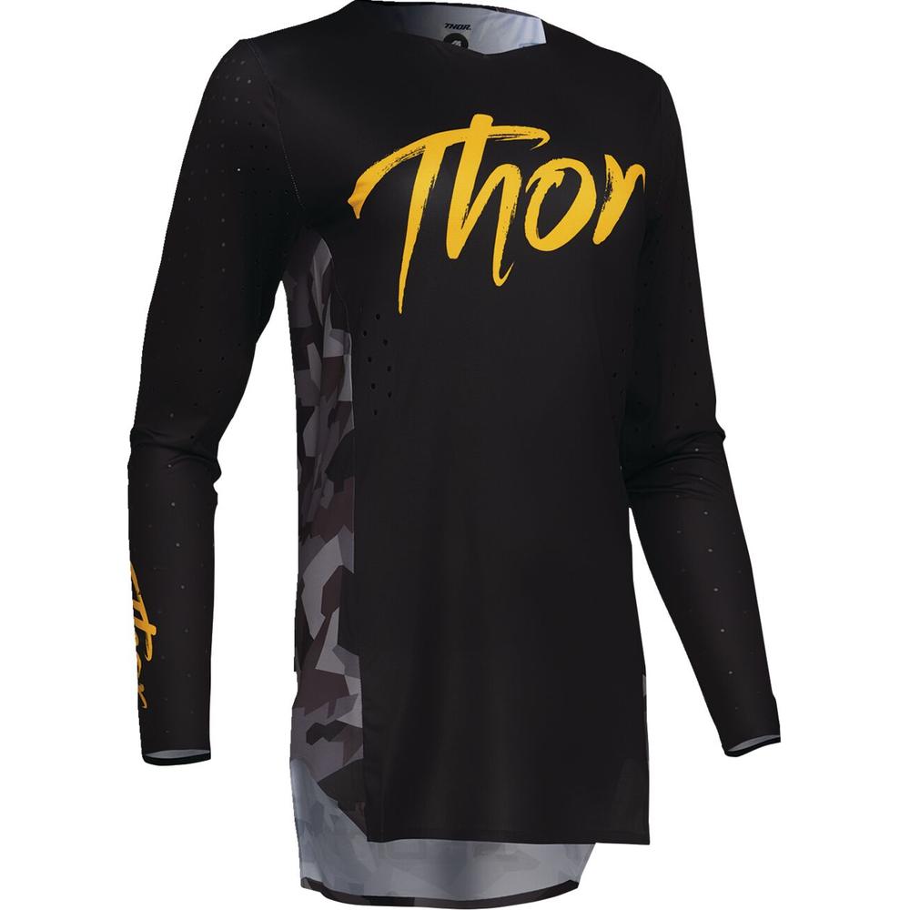 Thor Sportmode Shadow Ladies Jersey Black / Grey