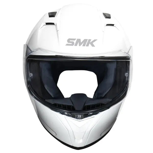 SMK Stellar Unicolour GL100 White FREE UK Delivery, FREE 365 Day Returns | Moto Central