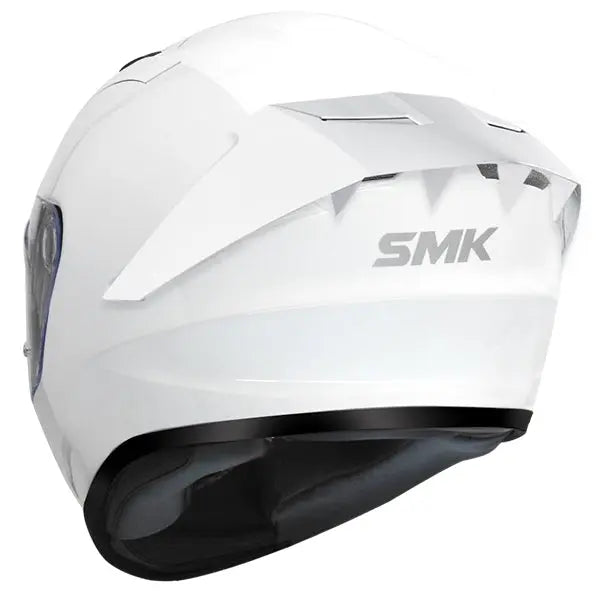 SMK Stellar Unicolour GL100 White FREE UK Delivery, FREE 365 Day Returns | Moto Central