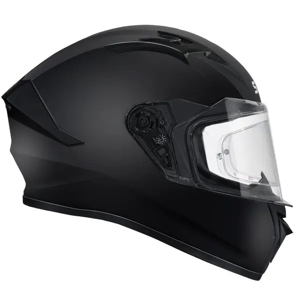 SMK Stellar Unicolour GL200 Black FREE UK Delivery, FREE 365 Day Returns | Moto Central