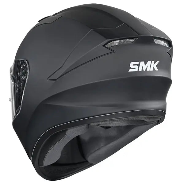 SMK Stellar Unicolour MA200 Matt Black FREE UK Delivery, FREE 365 Day Returns | Moto Central