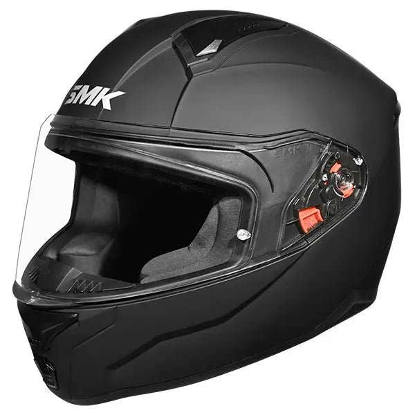 SMK Bionic Kids Unicolour MA200 Matt Black FREE UK Delivery, FREE 365 Day Returns | Moto Central