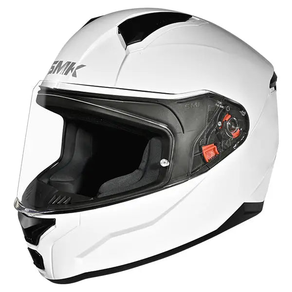 SMK Bionic Kids Unicolour GL100 White FREE UK Delivery, FREE 365 Day Returns | Moto Central