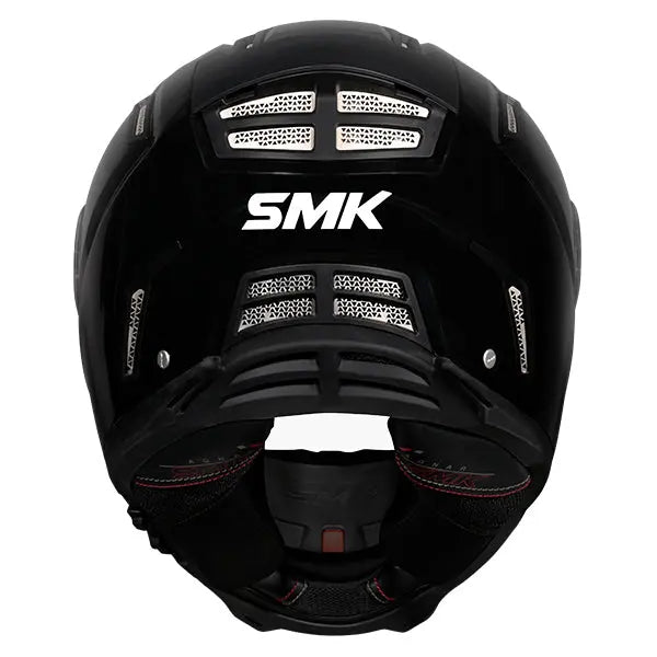 SMK Agnar Unicolour GL200 Black FREE UK Delivery, FREE 365 Day Returns | Moto Central