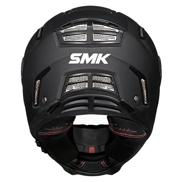 SMK Agnar Unicolour MA200 Matt Black FREE UK Delivery, FREE 365 Day Returns | Moto Central