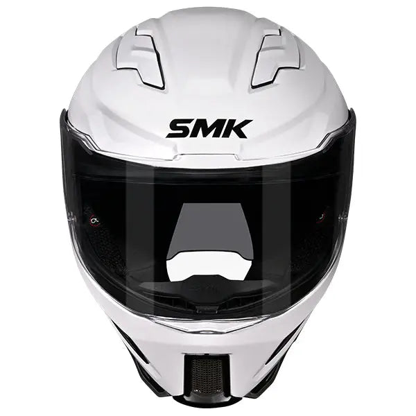 SMK Agnar Unicolour GL100 White FREE UK Delivery, FREE 365 Day Returns | Moto Central