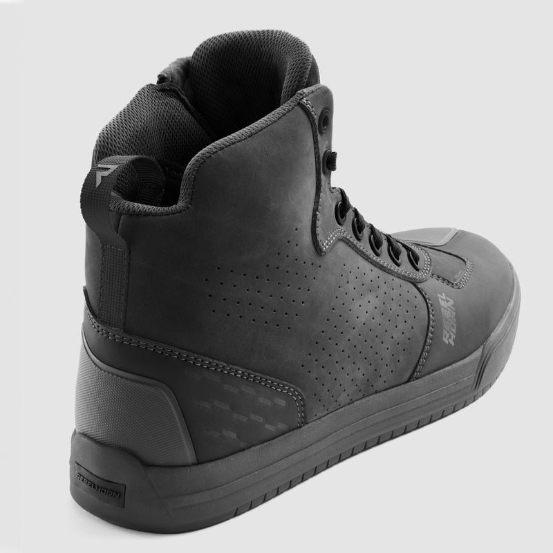 Rebelhorn Spike Boots Black FREE UK Delivery, FREE 365 Day Returns | Moto Central