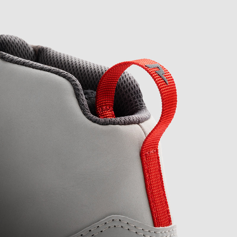 Rebelhorn Spike Boots Grey FREE UK Delivery, FREE 365 Day Returns | Moto Central