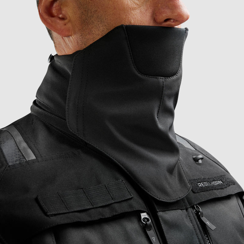 Rebelhorn Cubby 5 Textile Jacket Black FREE UK Delivery, FREE 365 Day Returns | Moto Central