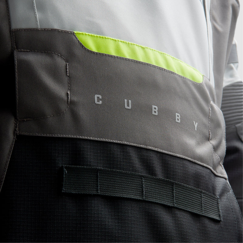Rebelhorn Cubby 5 Textile Jacket Black / Grey / Fluo Yellow FREE UK Delivery, FREE 365 Day Returns | Moto Central