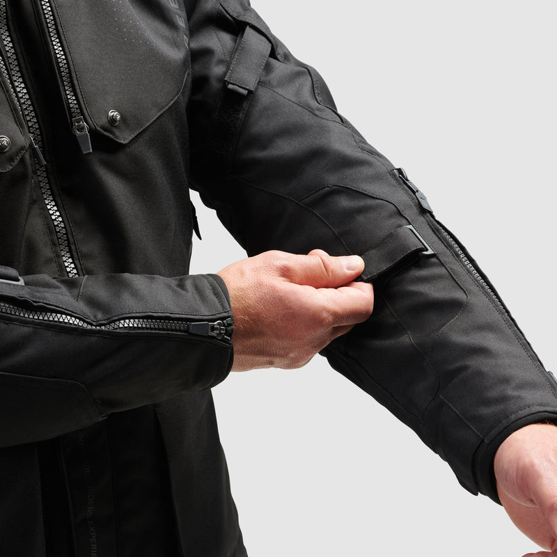 Rebelhorn Hiker 4 Textile Jacket Black FREE UK Delivery, FREE 365 Day Returns | Moto Central