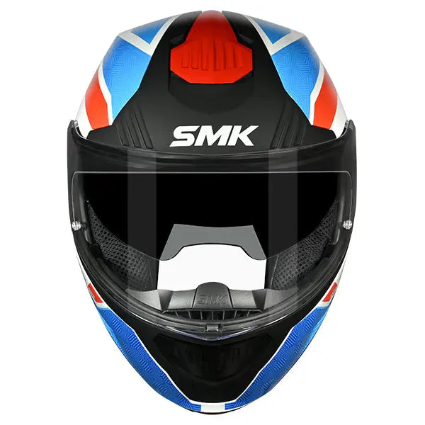 SMK Gullwing V2 Sonic GL153 White / Blue / Red FREE UK Delivery, FREE 365 Day Returns | Moto Central