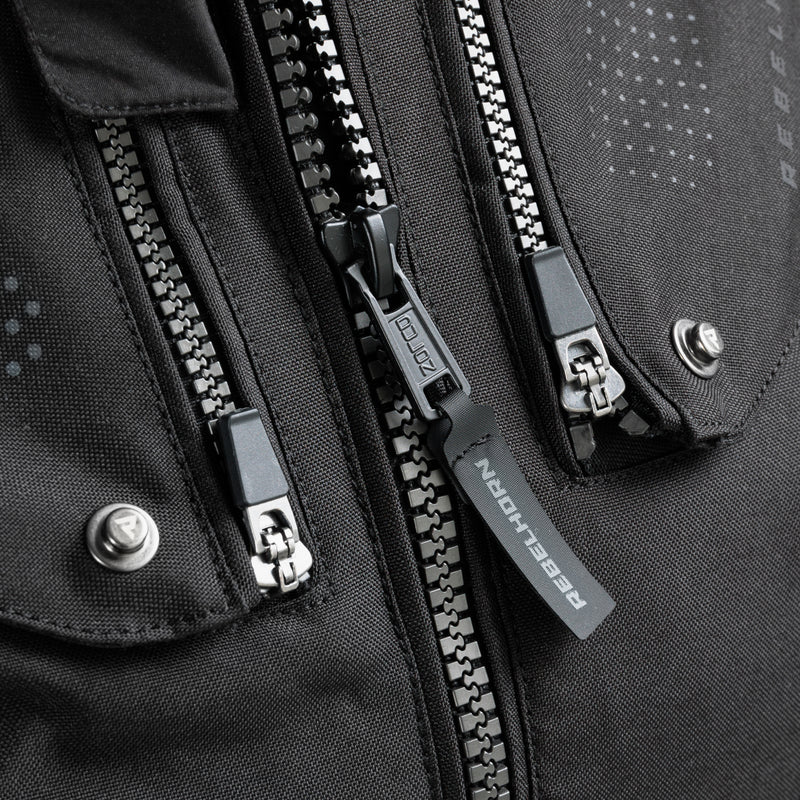 Rebelhorn Hiker 4 Ladies Textile Jacket Black FREE UK Delivery, FREE 365 Day Returns | Moto Central