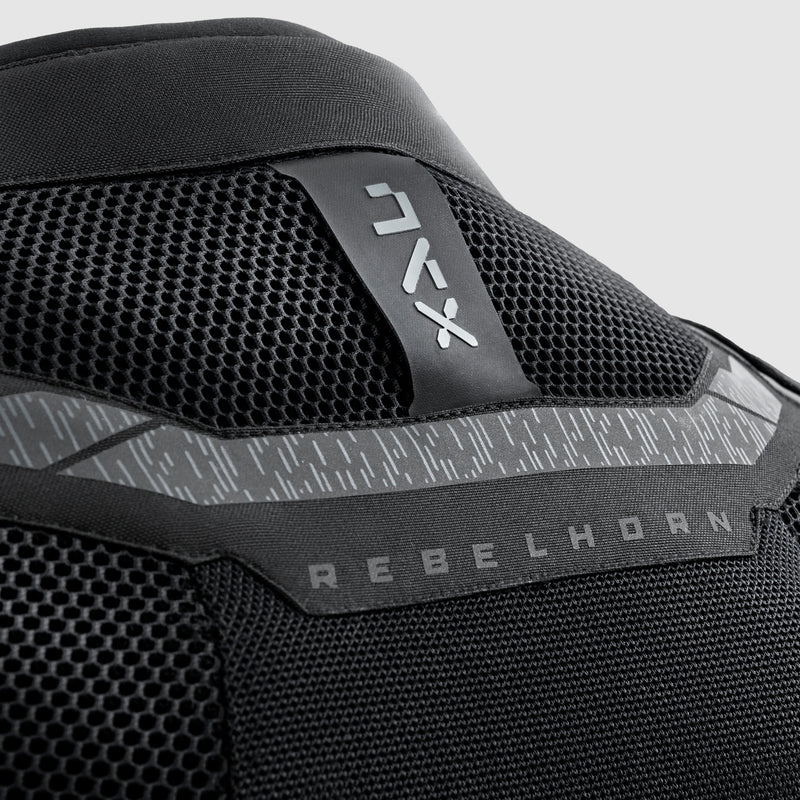 Rebelhorn Jax Textile Jacket Black FREE UK Delivery, FREE 365 Day Returns | Moto Central