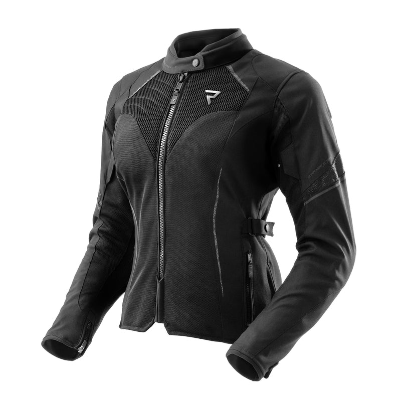 Rebelhorn Jax Ladies Textile Jacket Black FREE UK Delivery, FREE 365 Day Returns | Moto Central