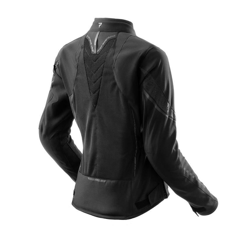 Rebelhorn Jax Ladies Textile Jacket Black FREE UK Delivery, FREE 365 Day Returns | Moto Central