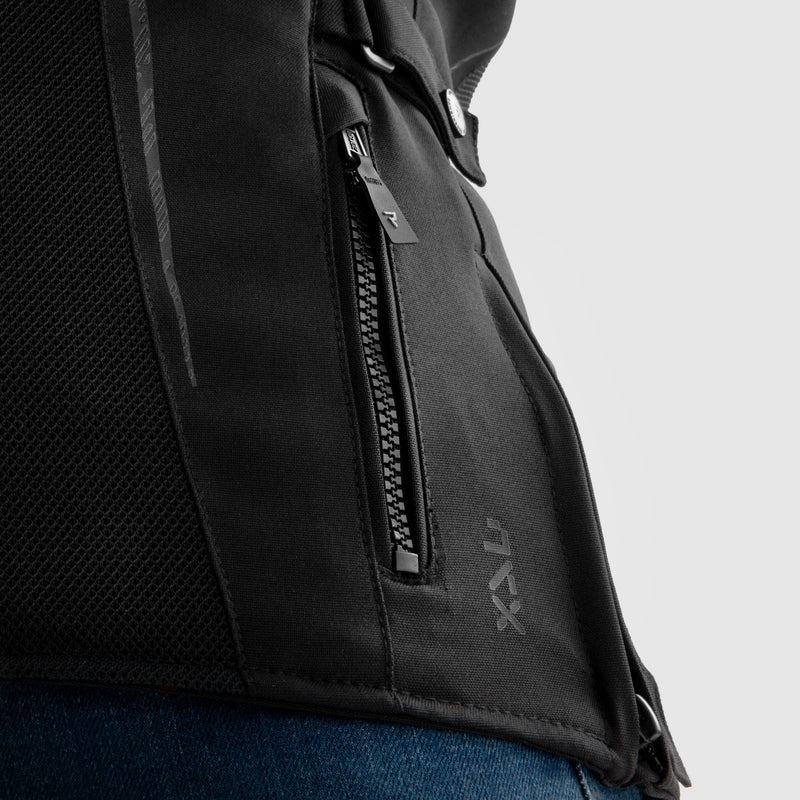 Rebelhorn Jax Ladies Textile Jacket Black FREE UK Delivery, FREE 365 Day Returns | Moto Central