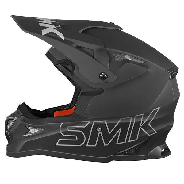 SMK Allterra Unicolour MA260 Matt Black FREE UK Delivery, FREE 365 Day Returns | Moto Central