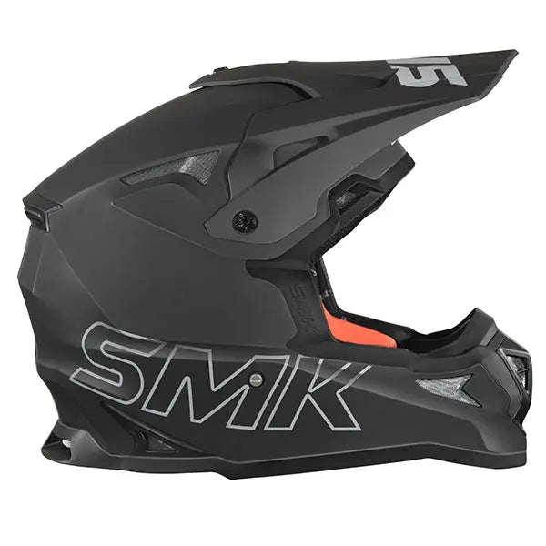 SMK Allterra Unicolour MA260 Matt Black FREE UK Delivery, FREE 365 Day Returns | Moto Central