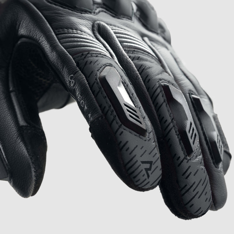 Rebelhorn Viper Gloves Black FREE UK Delivery, FREE 365 Day Returns | Moto Central