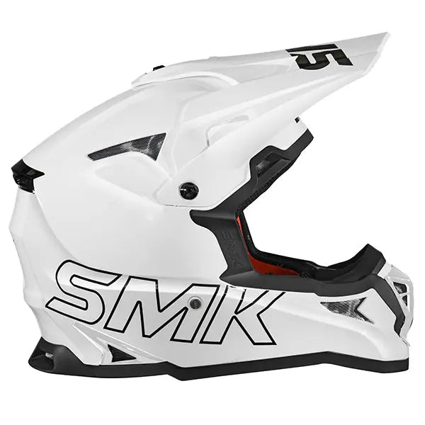 SMK Allterra Unicolour GL120 White FREE UK Delivery, FREE 365 Day Returns | Moto Central