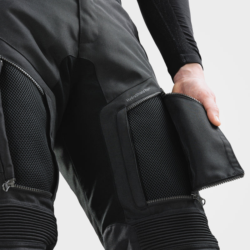Rebelhorn Cubby 5 Textile Trouser Black FREE UK Delivery, FREE 365 Day Returns | Moto Central