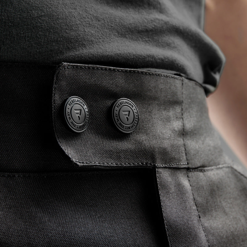 Rebelhorn Jax Textile Trouser Black FREE UK Delivery, FREE 365 Day Returns | Moto Central