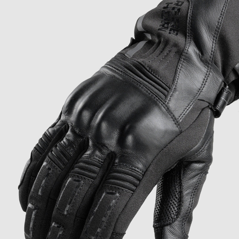 Rebelhorn Tracer Gloves Black FREE UK Delivery, FREE 365 Day Returns | Moto Central