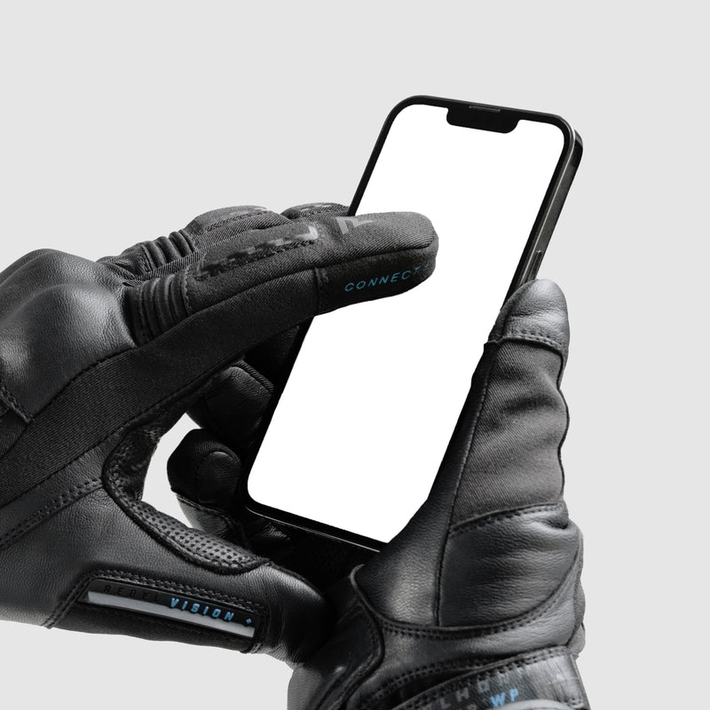 Rebelhorn Tracer Gloves Black FREE UK Delivery, FREE 365 Day Returns | Moto Central