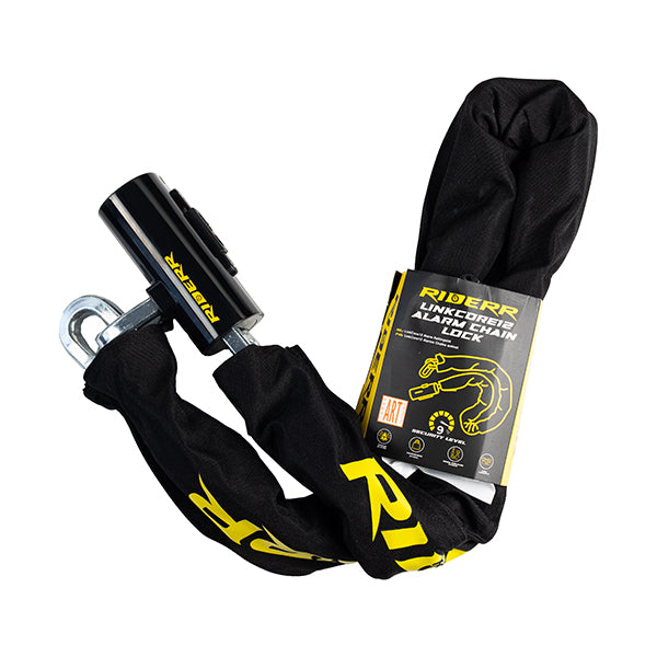 Riderr Linkcore 12 Alarm Chain Lock Black