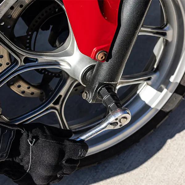 Riderr Spindle Tool Black FREE UK Delivery, FREE 365 Day Returns | Moto Central