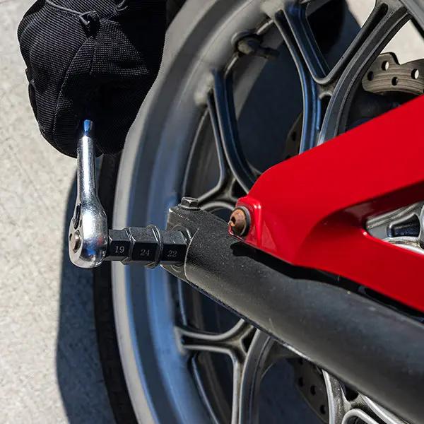 Riderr Spindle Tool Black FREE UK Delivery, FREE 365 Day Returns | Moto Central