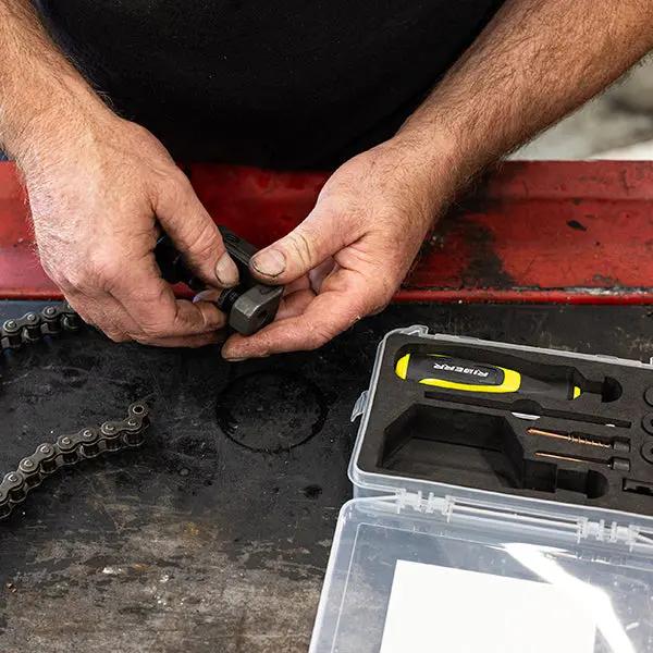 Riderr Chain Splitter Riveter Black FREE UK Delivery, FREE 365 Day Returns | Moto Central